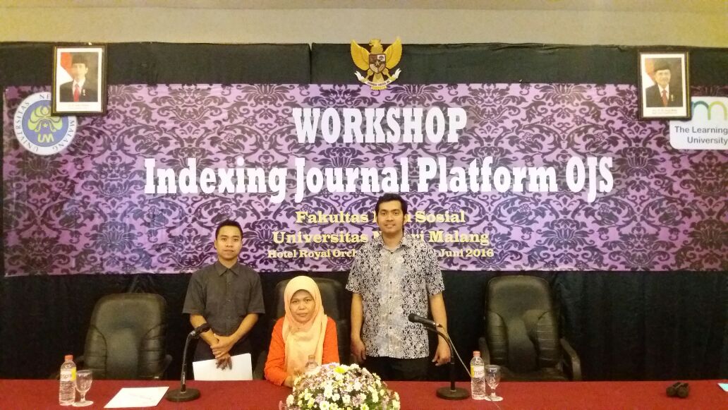 WORKSHOP INDEXING JOURNAL PLATFORM OPEN JOURNAL SYSTEM (OJS)