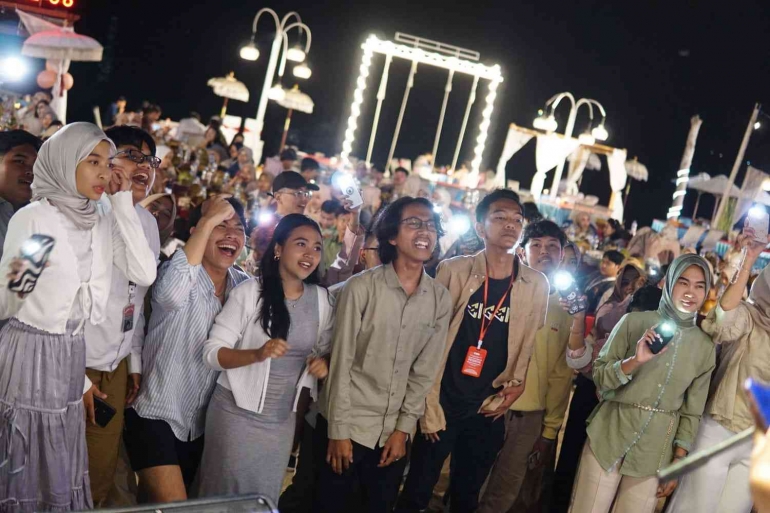 Promnight KKL di Jimbaran Beach dengan Pengaitan SDGs Ekosistem Laut
